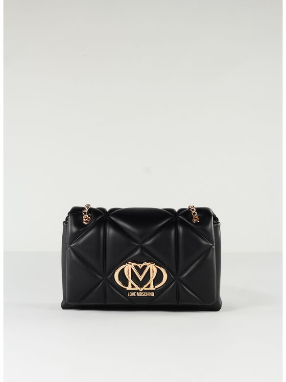 BORSA SMART DAILY TRAPUNTATA, 000 NERO, medium