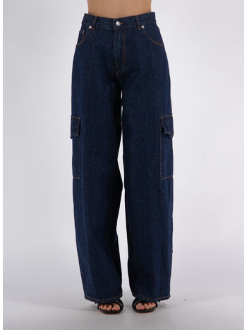 JEANS BETHANY CARGO, L0693 BLUE RINCE, small