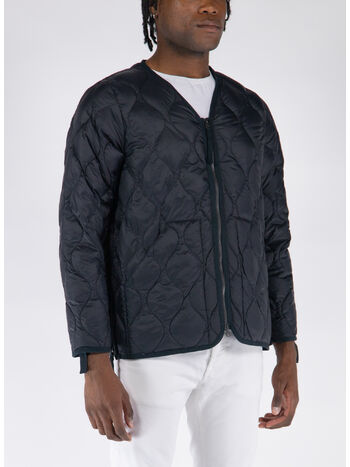 GIUBBOTTO MILITARY W-ZIP V, BLACK, small