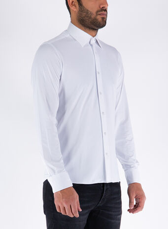 CAMICIA OXFORD, 09BIANCO, small