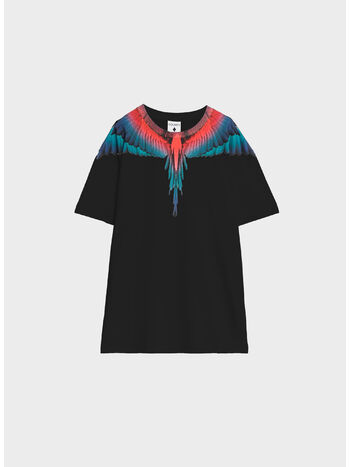 T-SHIRT JERSEY, 110 NERO/BLACK, small