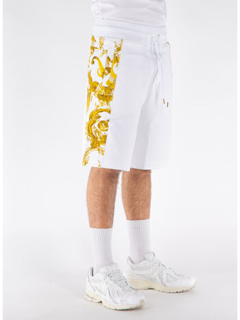 SHORTS WATERCOLOR COUTURE, G03 WHITE/GOLD, small
