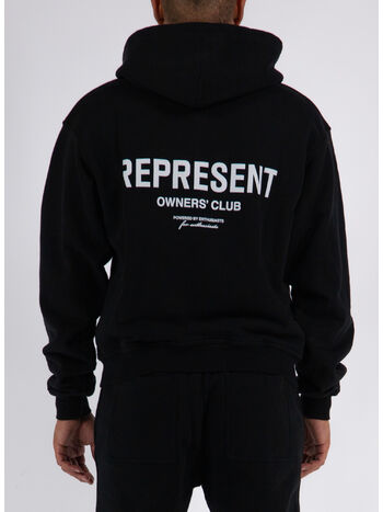 FELPA REPRESENT OWNERS CLUB FULL ZIP, 01 BLACK, small