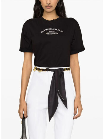 T-SHIRT CON STAMPA LOGO, 110, small