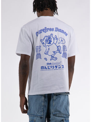 T-SHIRT CAREFREE DANCE CLUB, 02.67 WHITE, small