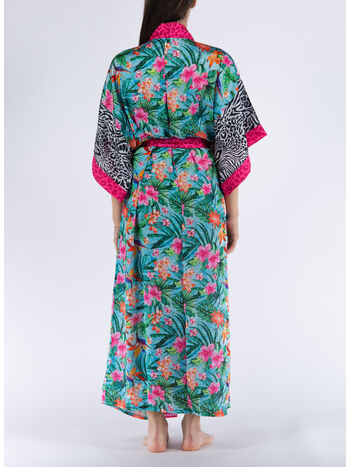 KIMONO LUNGO LEO PINK FLAMINGO, 200 VAR.UNICA, small