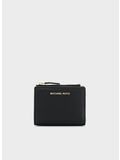PORTACARTE CON TASCA PER MONETE SNAP BILLFOLD JET SET, 001 BLACK, thumb