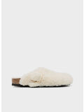 CIABATTA BOSTON BIG BUCKLE SHEARLING, EGGSHELL, thumb