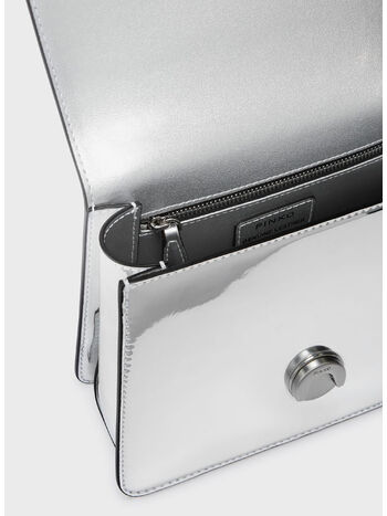 BORSA MINI LOVE, ZZFN ARGENTO, small