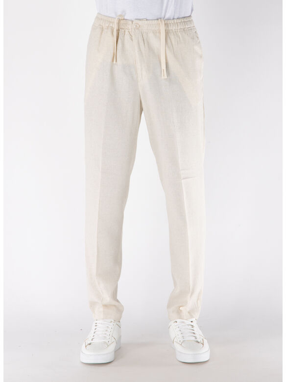 PANTALONE BURANO, 106 ECRU, medium