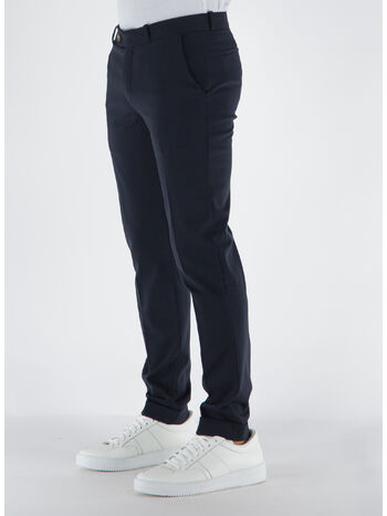 PANTALONE TERZILIO CHINO, 60 BLUE BLACK, small