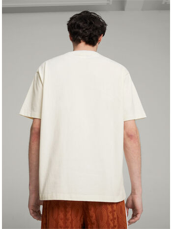 T-SHIRT PUMA X PALOMO GRAPHIC TEE, 65 WARM WHITE, small