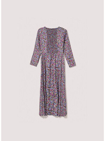 ABITO GIROCOLLO CON SPACCO, MONET PURPLE, small