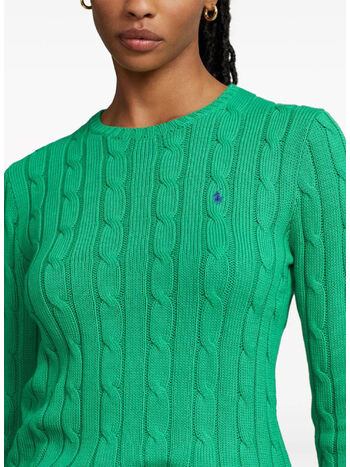 MAGLIONE GIROCOLLO, PREPPY GREEN, small