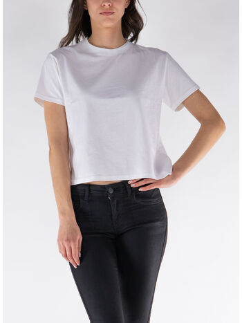 T-SHIRT BOXY CROP, OPTICAL WHITE, small