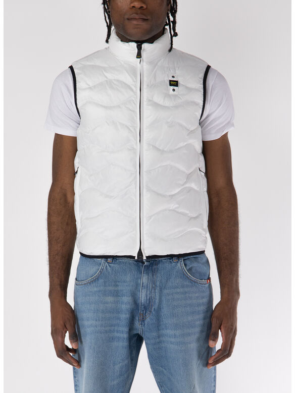 GILET DANNY, 100 BIANCO OTTICO, medium