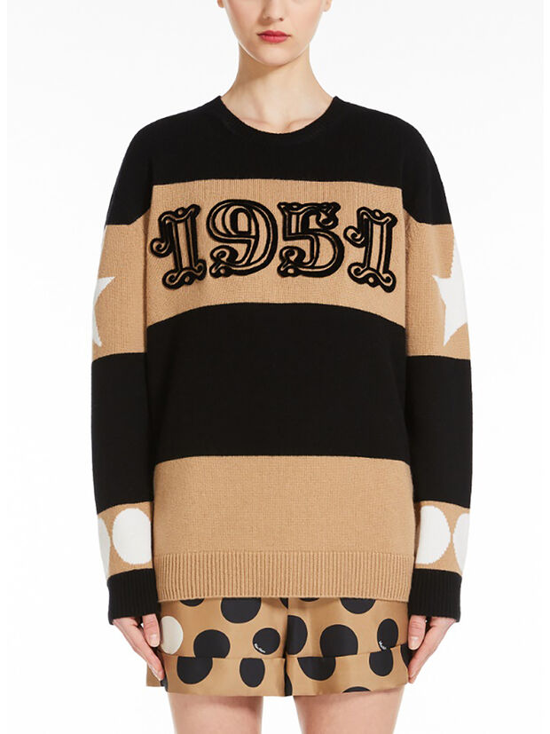 MAGLIONE DIRCE, 009 BLACK, large