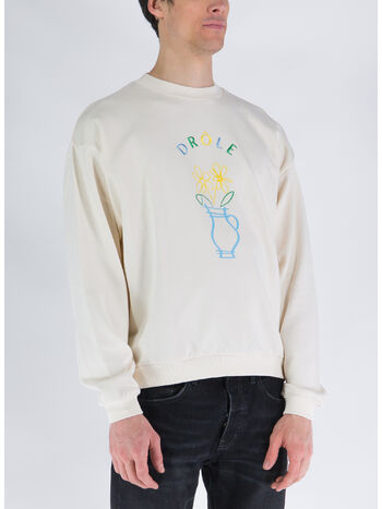FELPA GIROCOLLO, CM CREAM, small