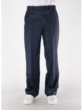 PANTALONE CHINO CON PINCES RELAXED, 200 NAVY, thumb