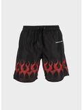 COSTUME WITH RED FLAME, BLACK, thumb