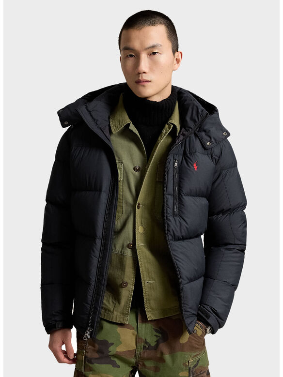 BOMBER HOODED, POLO BLACK, medium