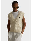 PULLOVER SMANICATO, AUTHENTIC CREAM, thumb