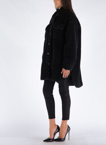 PELLICCIA SABI JACKET, 89900BLACK, small