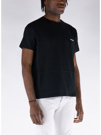 T-SHIRT GIROCOLLO CON MINI LOGO, , small