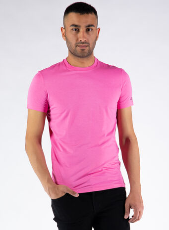 T-SHIRT FLUO SIGNATURE, 672FUXIA, small