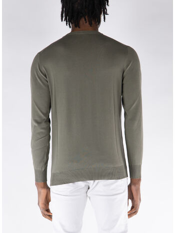 MAGLIONE GIROCOLLO, 186 OLIVA, small