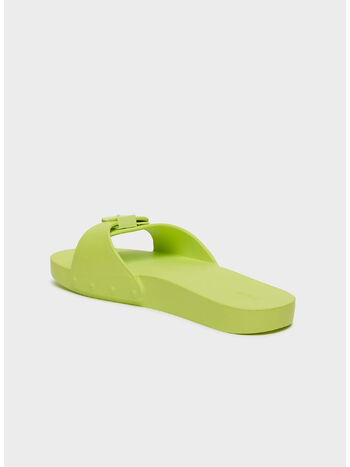 CIABATTA MULES PESCURA FLAT AQUA, ACID GREEN, small